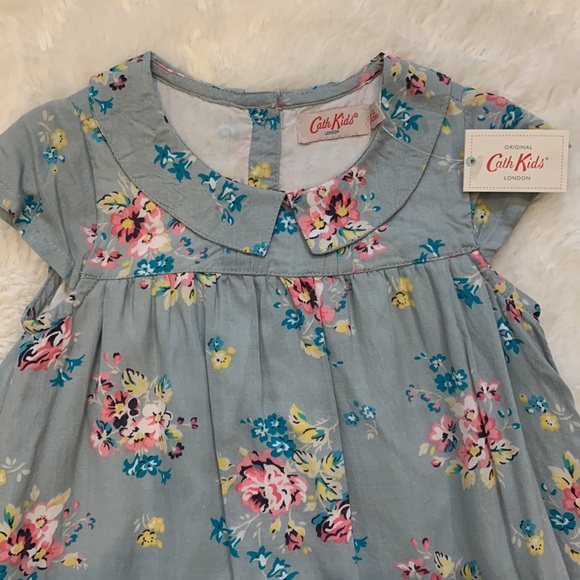 6-12 M Cath Kids London Floral Dress with Carter’s Sweater - Picture 7 of 15
